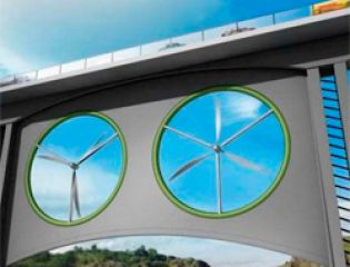 Разработана технология размещения ветрогенераторов в структуре мостов