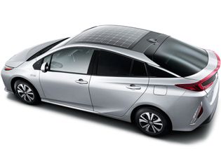 Panasonic разработала солнечную панель для крыши автомобиля