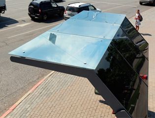 В Уфе монтируют остановки на солнечных батереях