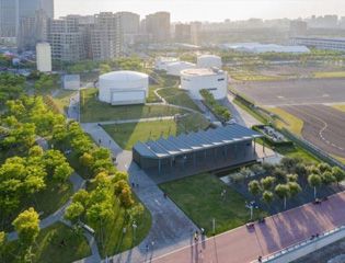 Топливные баки стали частью нового шанхайского художественного музея