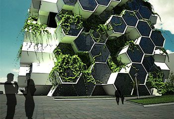 Экологическая мини-система London Tower Farm - полностью самодостаточное здание