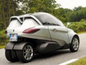 Группа PSA Peugeot Citroen представила легкий трехместный электрокар 