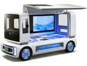 Концепт микроавтобуса будущего Daihatsu FC ShoCase