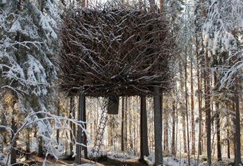 Дом-гнездо от шведского архитектора и дизайнера