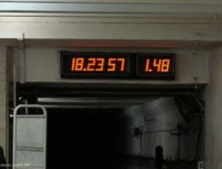 Светодиодные часы установят на нескольких станциях московского метро