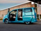 Компания Nissan представила концепцию электрического минивэна e-NV200