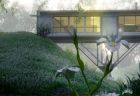 Уникальный дом-мост Bridge House, расположенный в лесной местности 