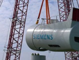 Siemens поставит ветротурбины для строительства электростанции в Северной Ирландии