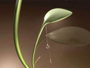 Энергоэффективный торшер Leaf Lamp, напоминающий экзотическое растение 