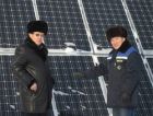 Экспериментальная солнечная электростанция работает в якутском селе