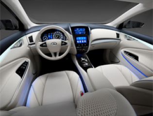 Infiniti представила концепт своего первого электрокара LE