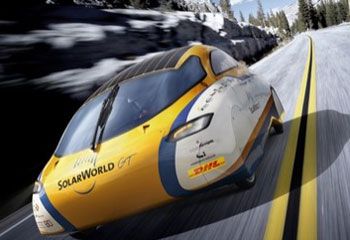 Солнцемобиль SolarWorld Gran Turismo доехал до Европы