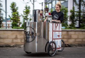 Velopresso - экологичный мобильный аппарат для производства кофе 
