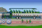 Концепт городского пассажирского транспорта Project Cycling Bus