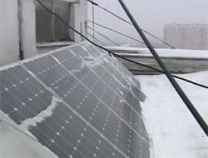 В Москве постепенно начинают появляться солнечные батареи