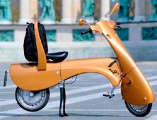 Необычный электрический скутер MOVEO