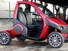 Разработан городской складывающийся автомобиль с электродвигателем