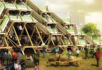 Проект искусственных рисовых террас для Филиппин