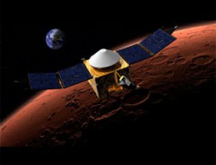 Спутник  MAVEN будет собирать данные об атмосфере Марса