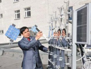 Солнечная мини-электростанция установлена в Казанском энергоуниверситете