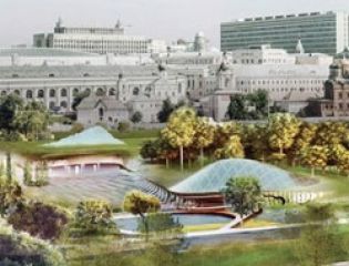 При создании парка 