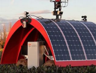 Cельскохозяйственный робот, использующий энергию солнца