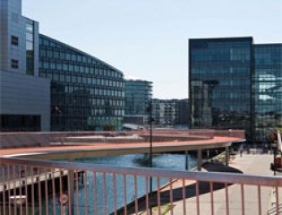 Cykelslangen - впечатляющий объект велосипедной инфраструктуры