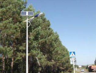 Автострады Амурской области будут освещать с помощью энергии солнца
