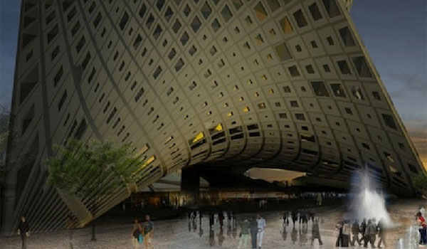 Такая форма здания была предложена студией дизайна Ooda (фото: inhabitat)